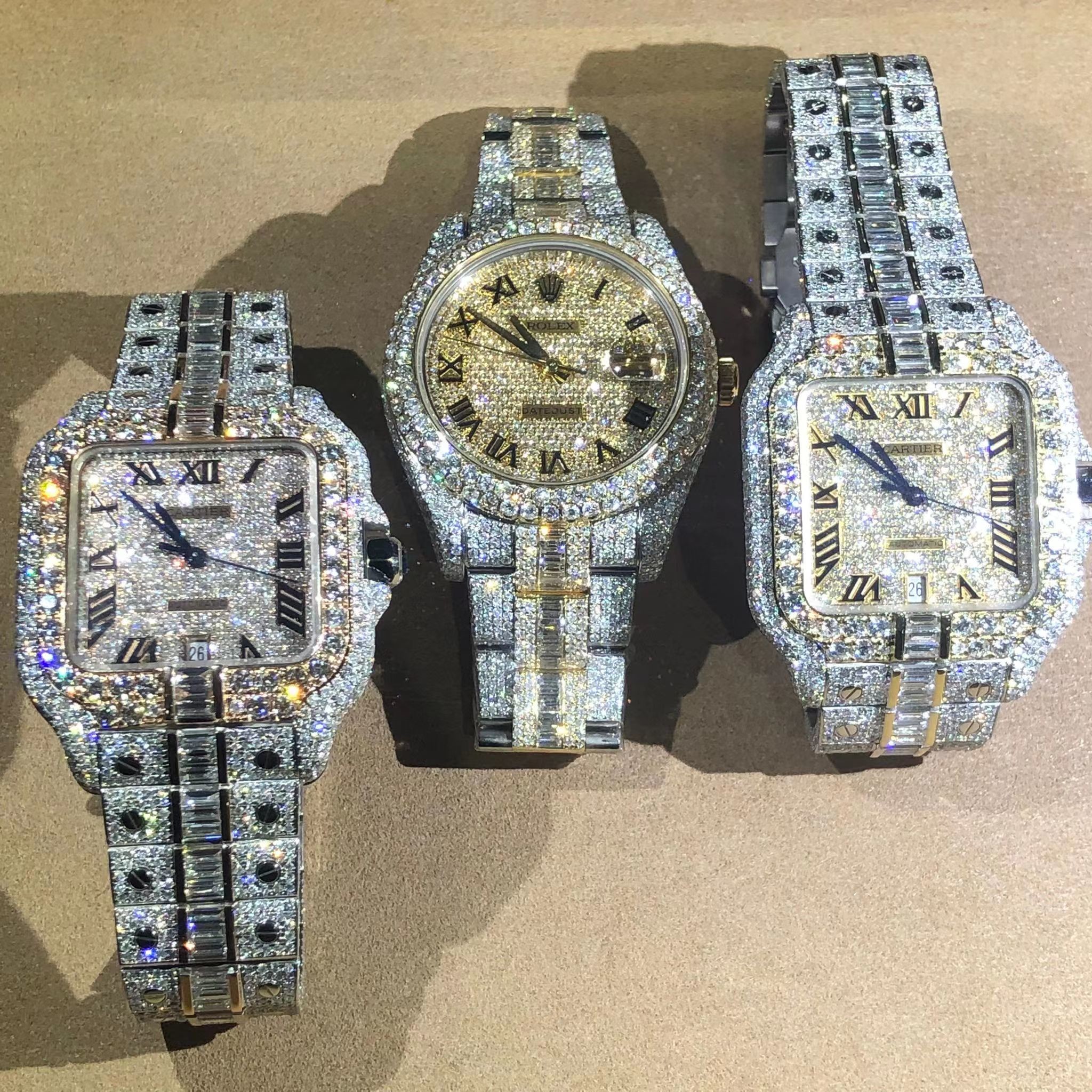 Aktueller Firmenfall über Houston Moissanite Watch-Speicher bekannt als Hip-Hop-Stern
