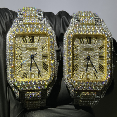Custom Design VVS Watch Pocket Friendly Iced Out Watch