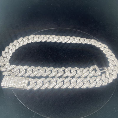 Tester Miami Real VVS Cuban Link 9.25 Hardness Hip Hop Cuban Link Bling