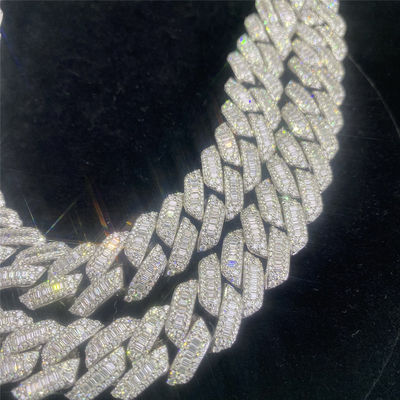 Tester Miami Real VVS Cuban Link 9.25 Hardness Hip Hop Cuban Link Bling