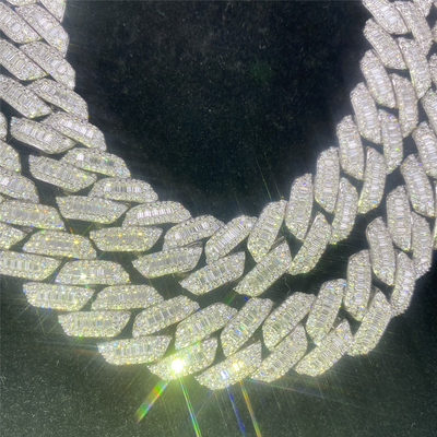 925 Sterling Silver Miami Cuban Link Chain