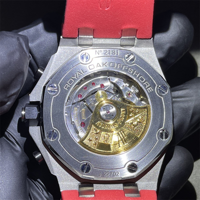 28 Carats Iced Out Moissanite Watch  Audemars Piguet Buss Down Ap Watch