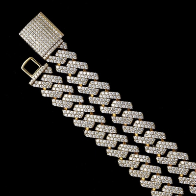 GRA Jewelry Miami Moissanite Hip Hop Chains Pass Diamond Test Moissanite Cuban Link