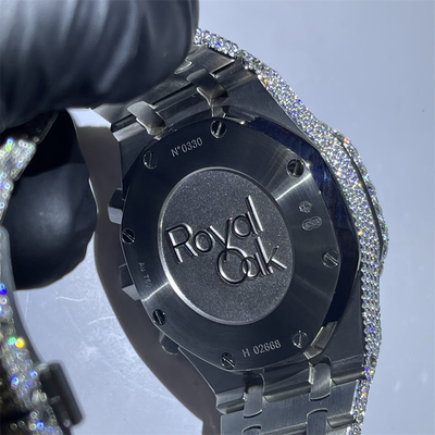 Luxury Brand Hip Hop Moissanite AP Watch Vvs Diamond Brilliant Cut