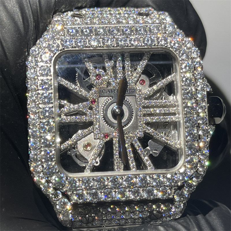 VVS Studded Moissanite  Watch